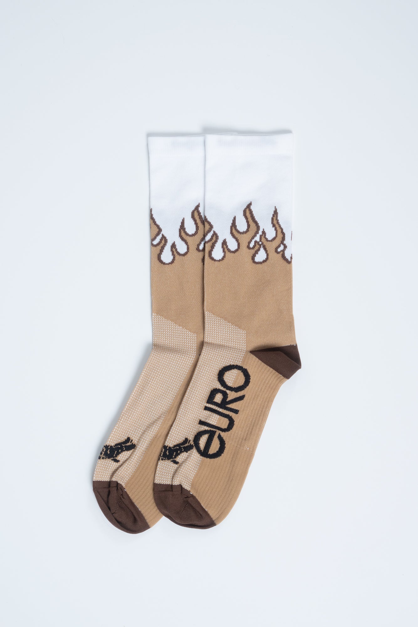 Flame Socks Brown