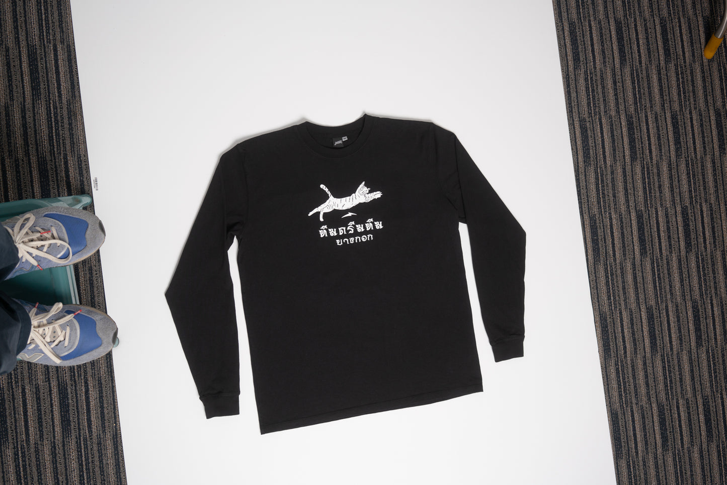 BB x TD Thai LS Tee Black