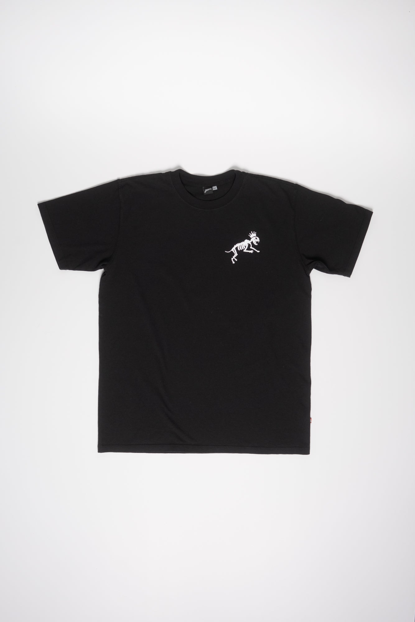 Crown Script Tee Black