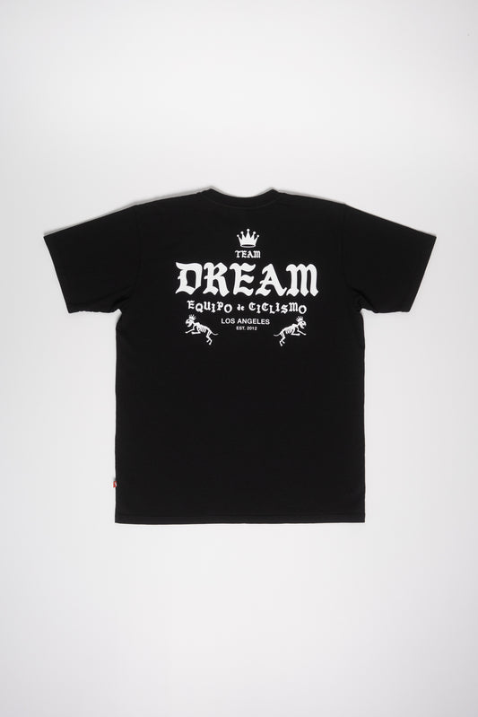 Crown Script Tee Black