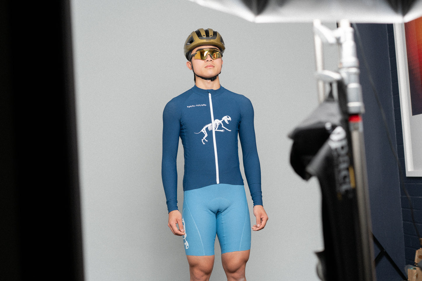 Men's über Pro Boney Bib Sky Blue