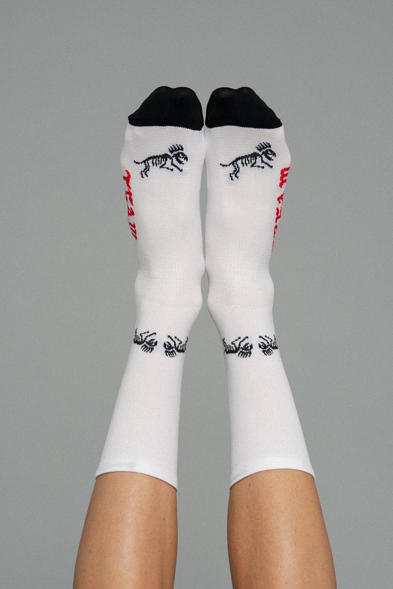 Boney Kokopelli Socks White