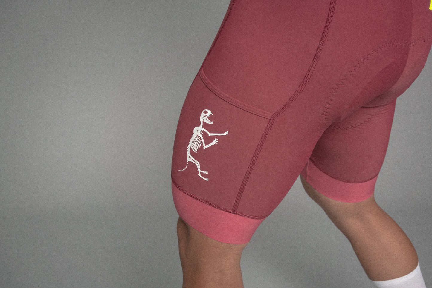 Men's über Pro Boney CARGO Bib Pinot Noir