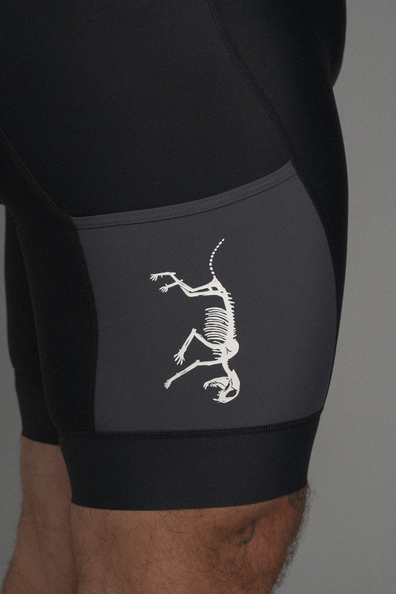 Men's über Pro Boney CARGO Bib Black/Charcoal