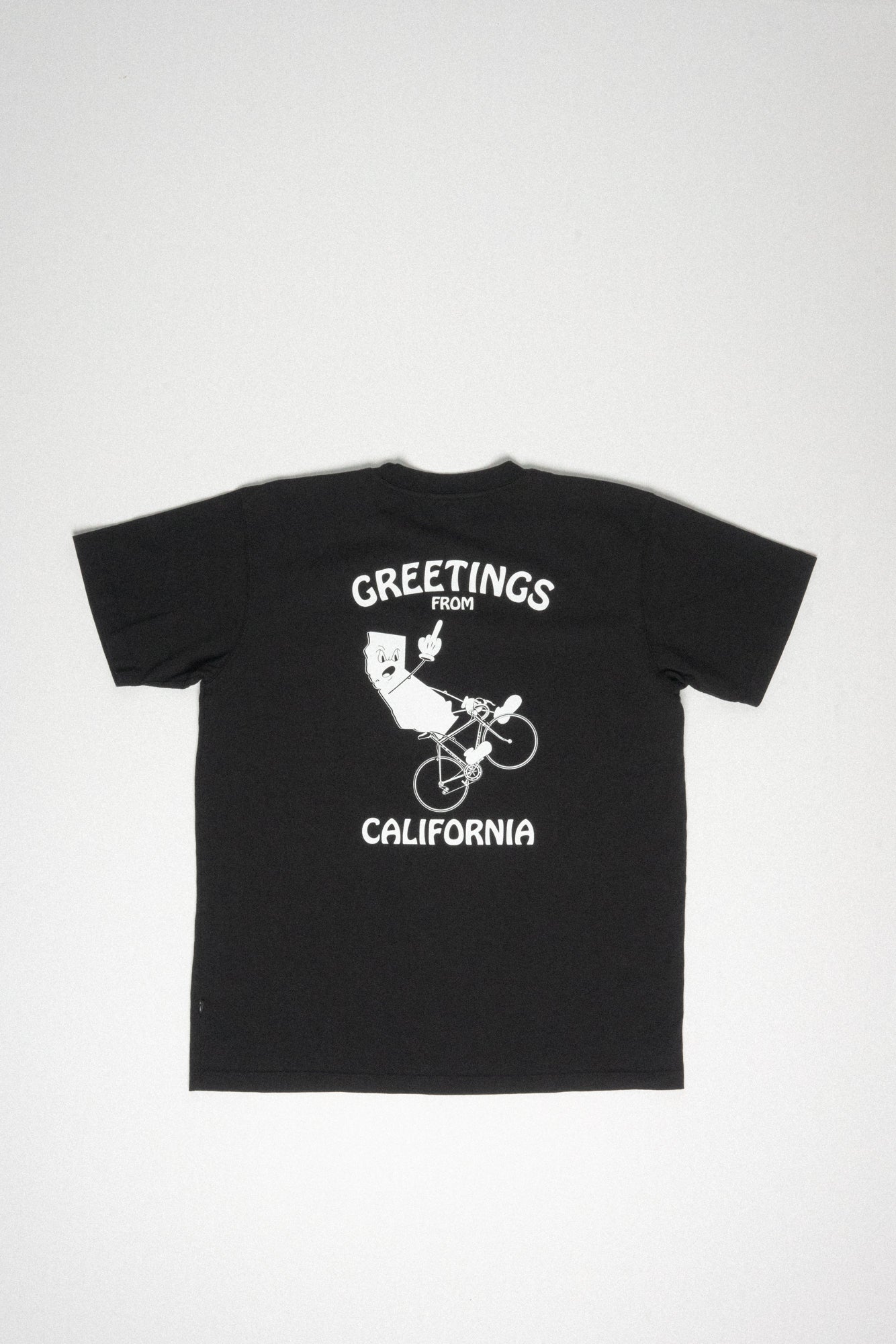 Greetings from California Tee Black