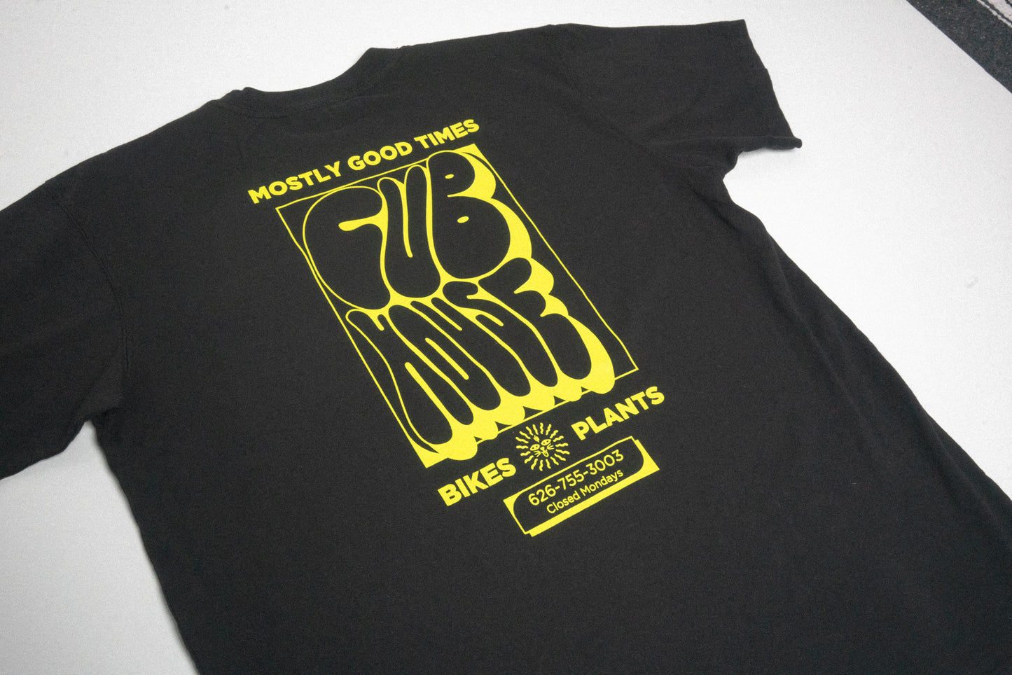 Mostly Good Times Tee Black