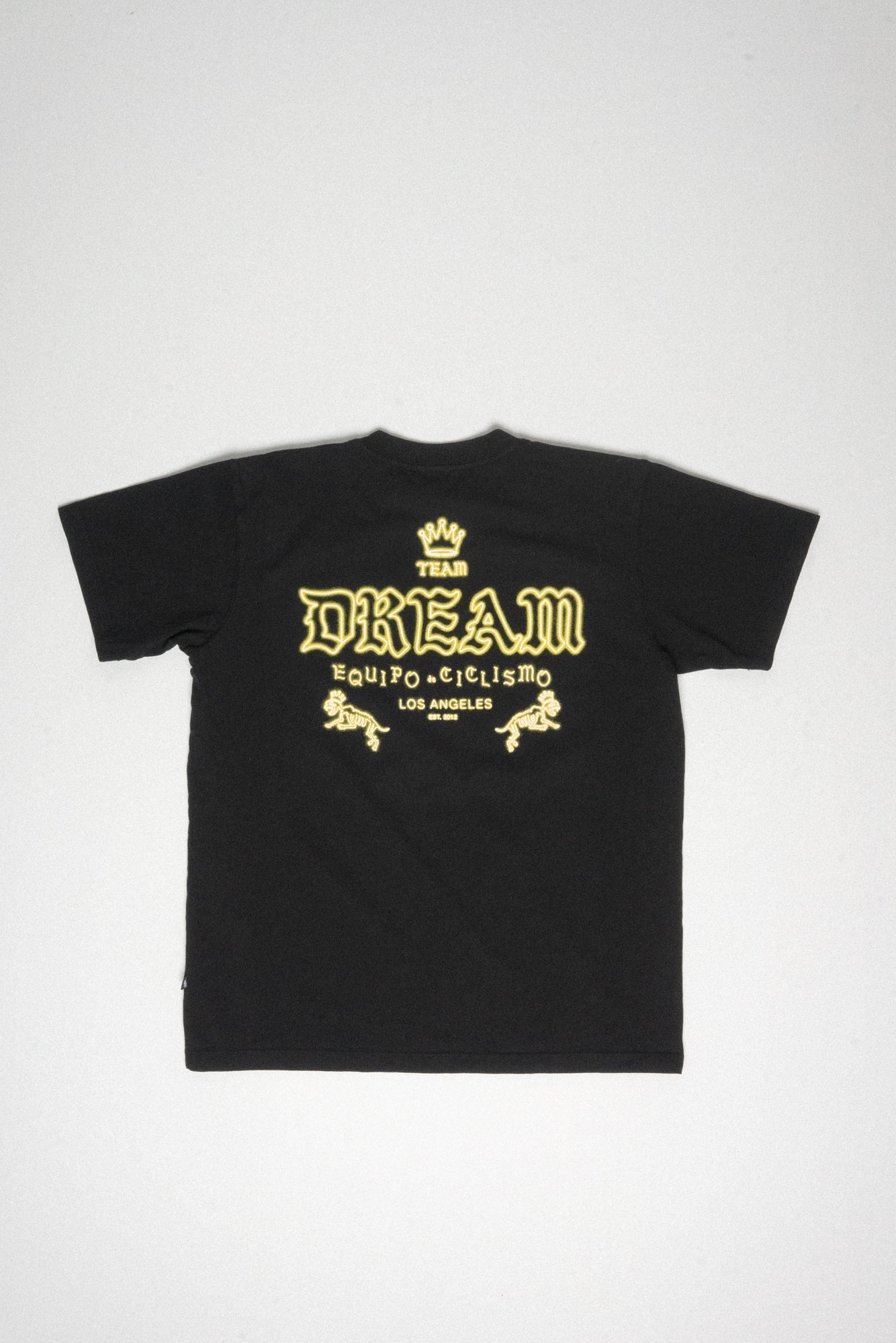 Neon Script Tee Black