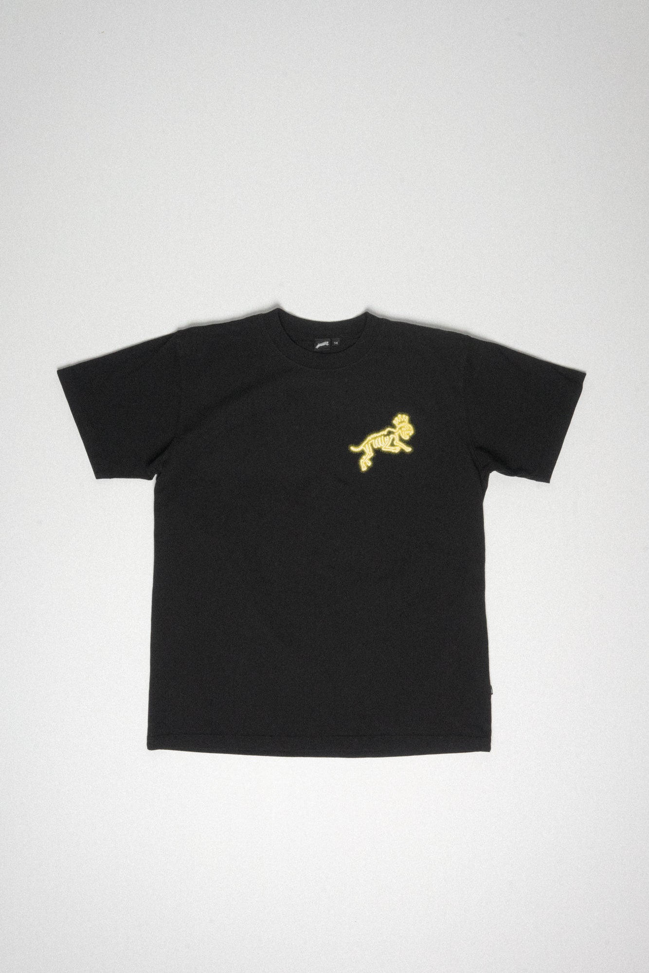 Neon Script Tee Black