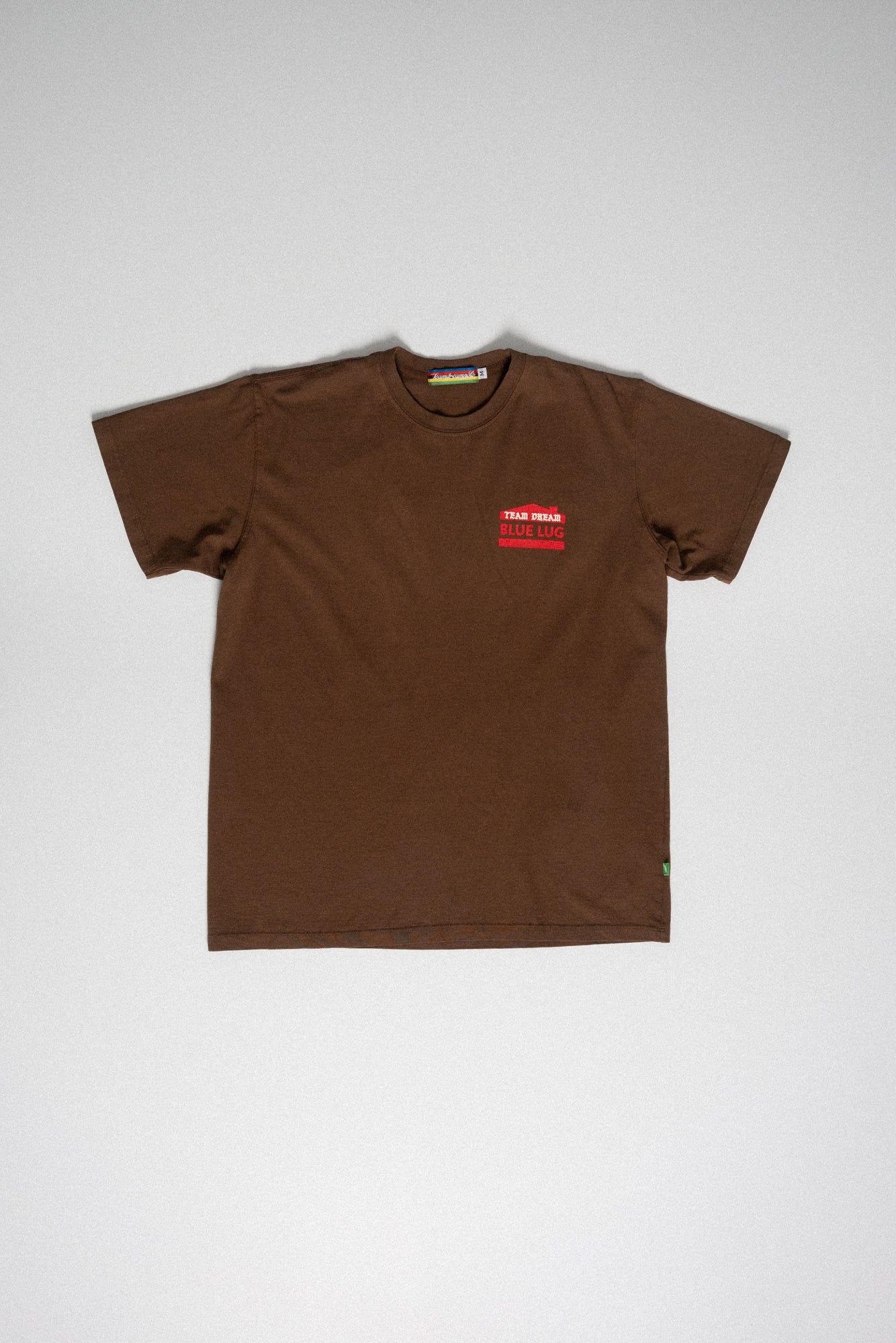 Blue Lug x TD Shop Tee Brown