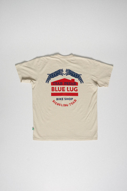 Blue Lug x TD Shop Tee Natural