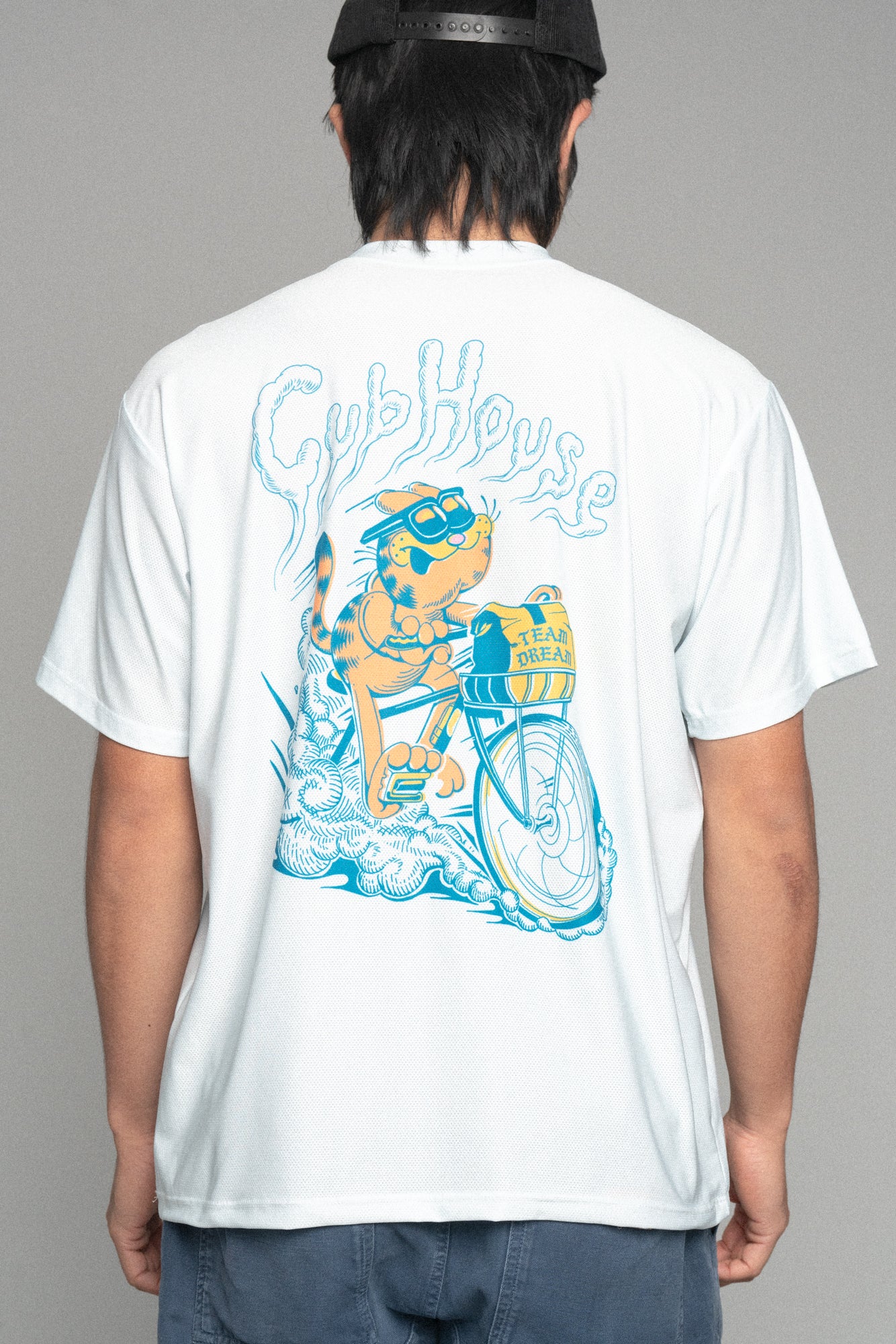 Thicc and Dirty Tech Tee Blue