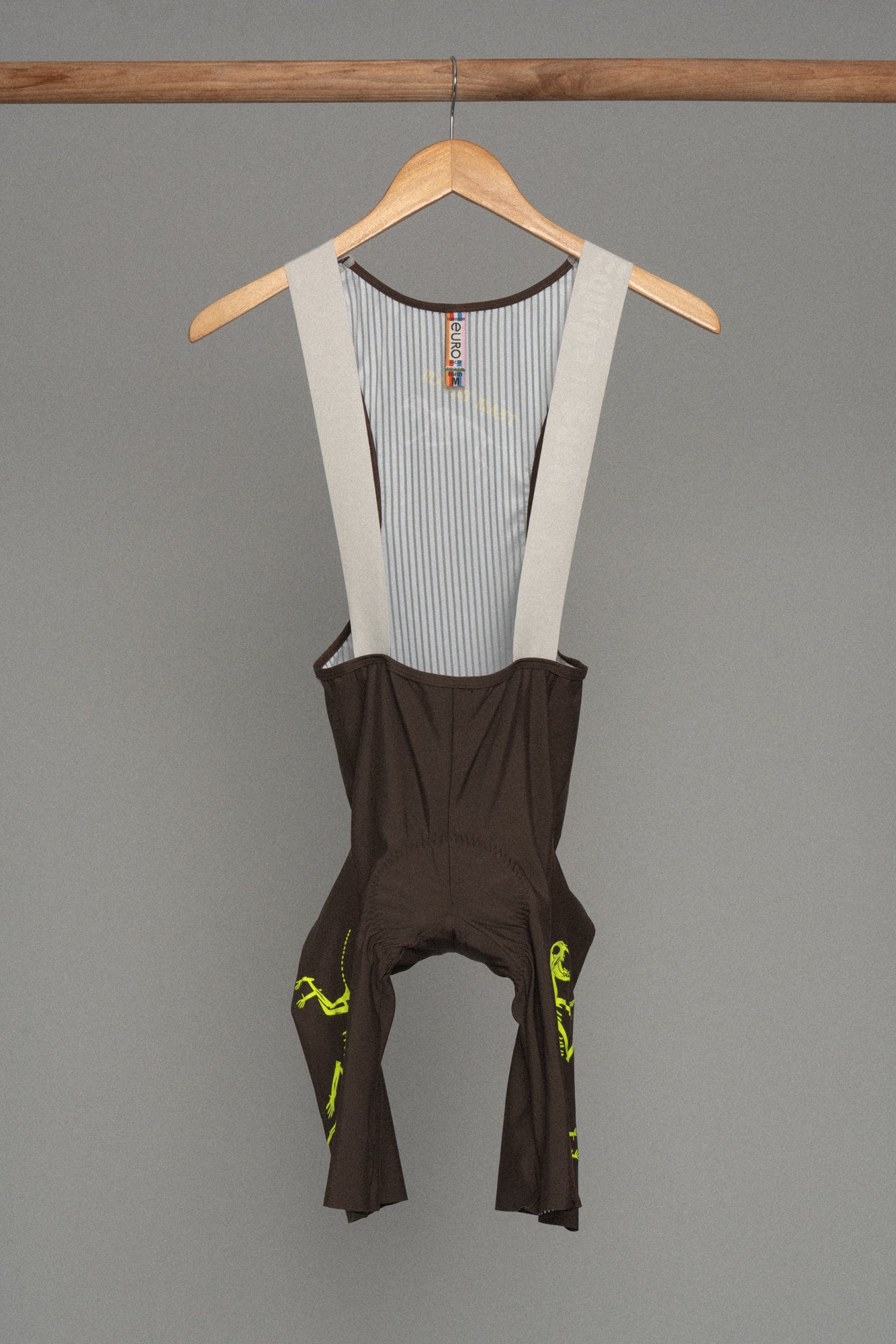 Men's über Pro Boney Bib Brown/Hi-Vis Cat