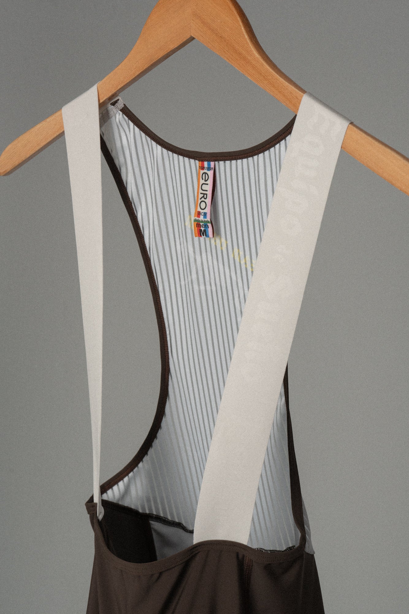 Men's über Pro Boney Bib Brown/Hi-Vis Cat