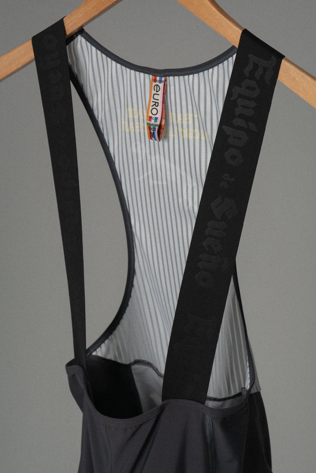 Men's über Pro Boney CARGO Bib Charcoal/Black