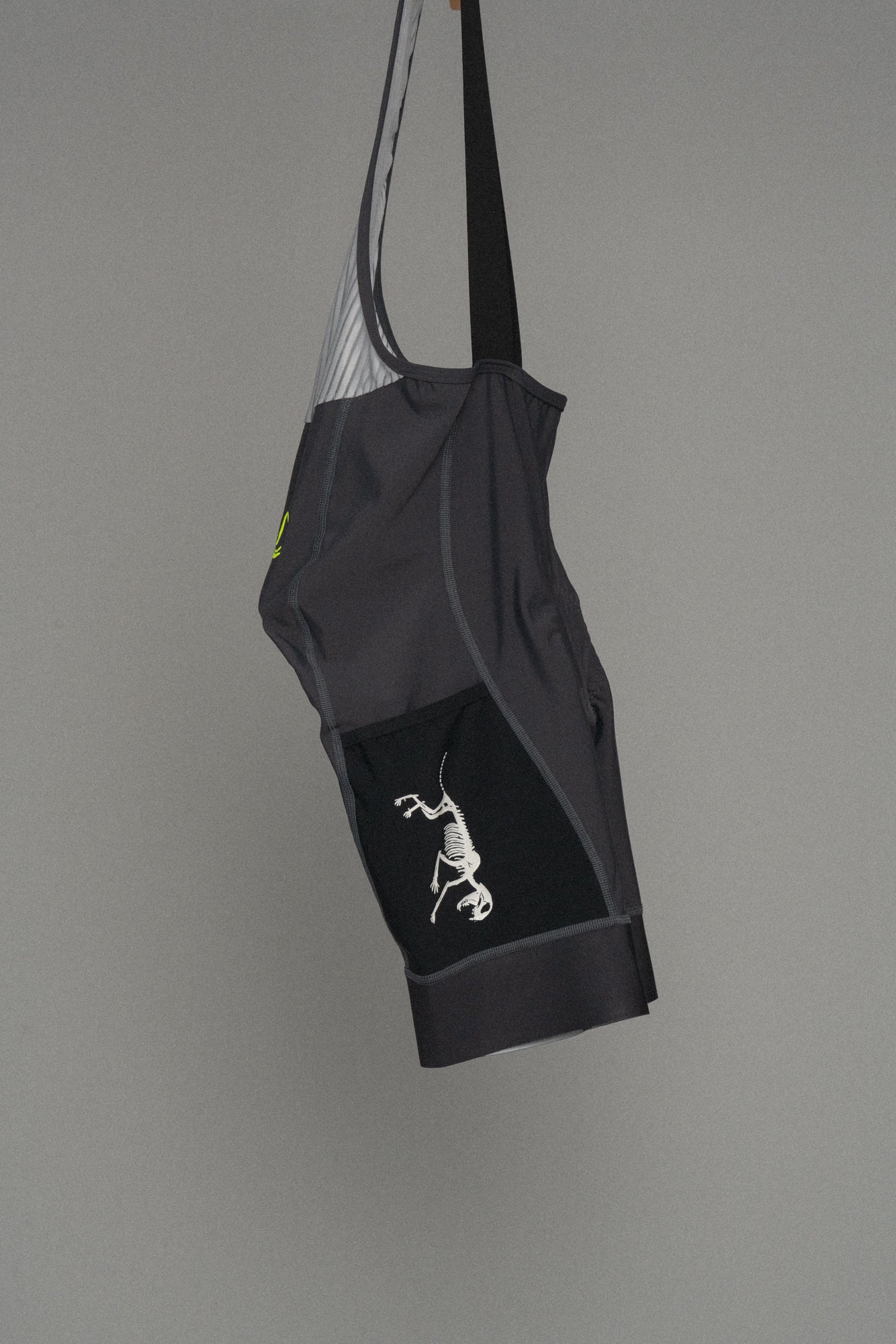 Men's über Pro Boney CARGO Bib Charcoal/Black