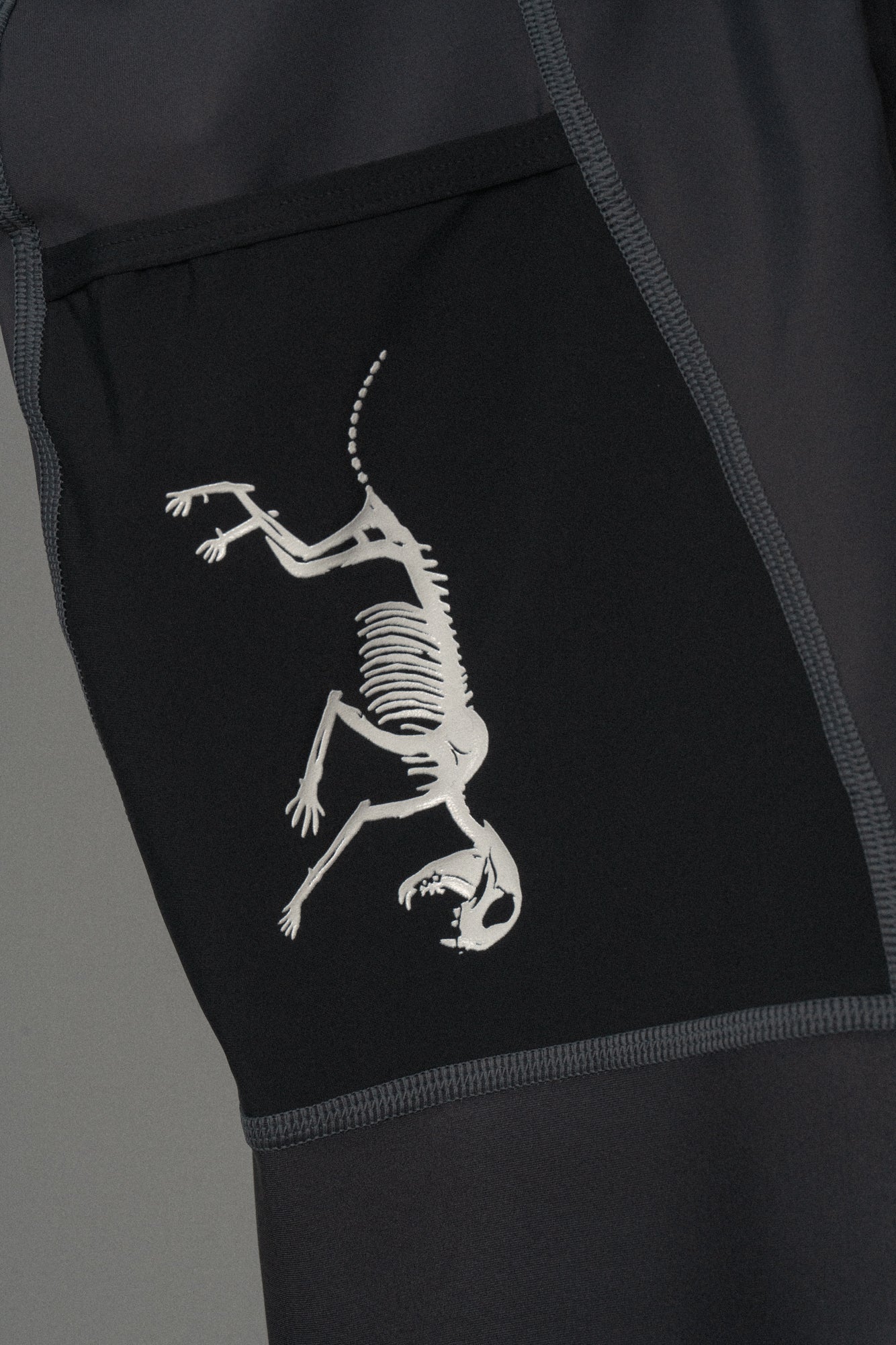 Men's über Pro Boney CARGO Bib Charcoal/Black