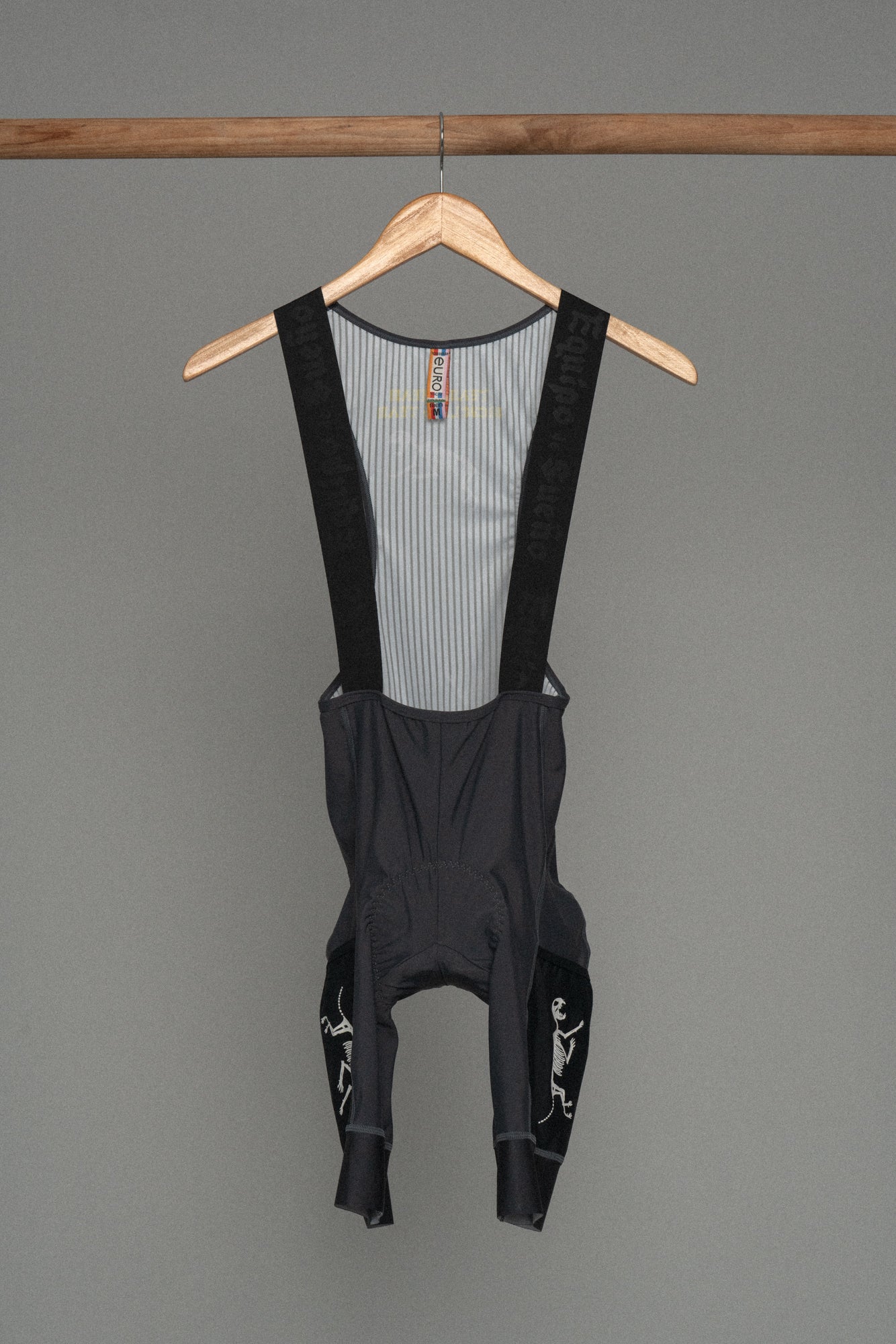 Men's über Pro Boney CARGO Bib Charcoal/Black