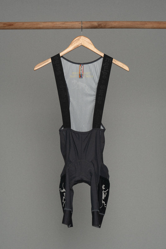 Men's über Pro Boney CARGO Bib Charcoal/Black