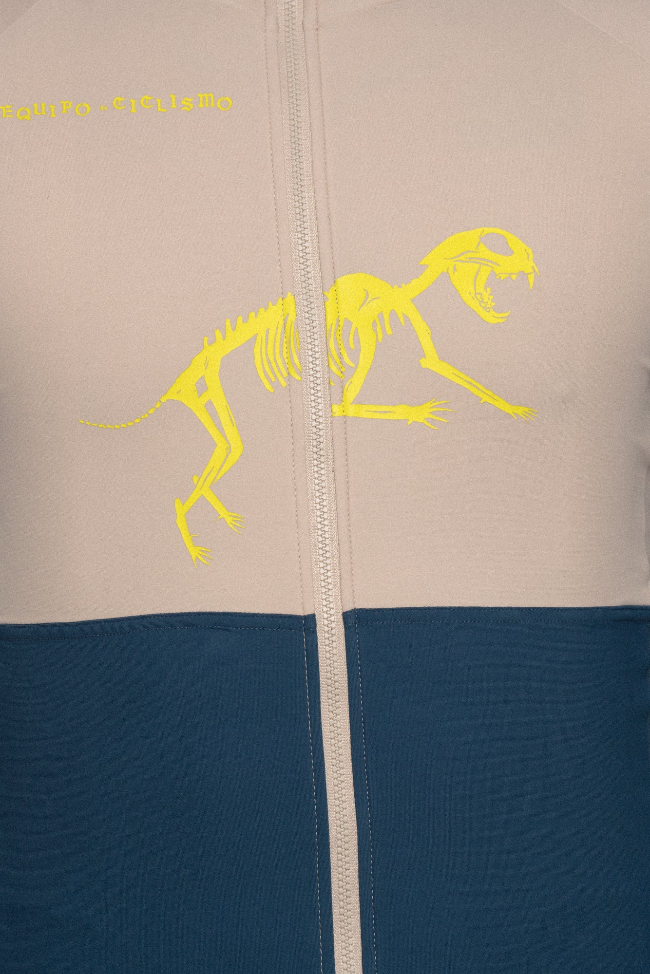 Sueño Long Sleeve Jersey Cream/Blue Block