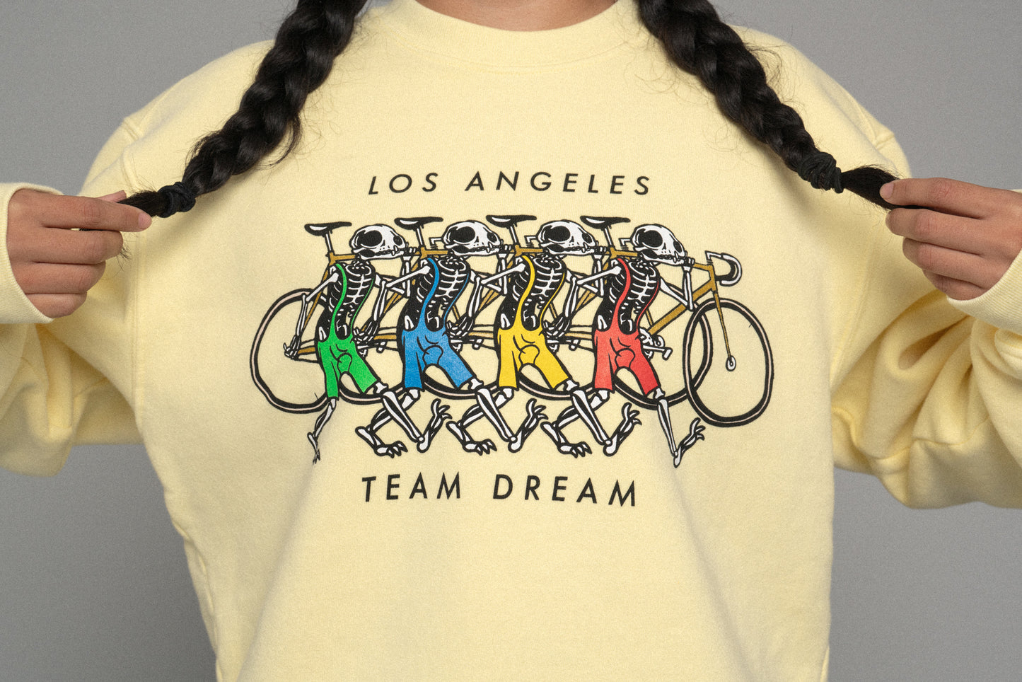 Dead Team LA Crewneck Yellow