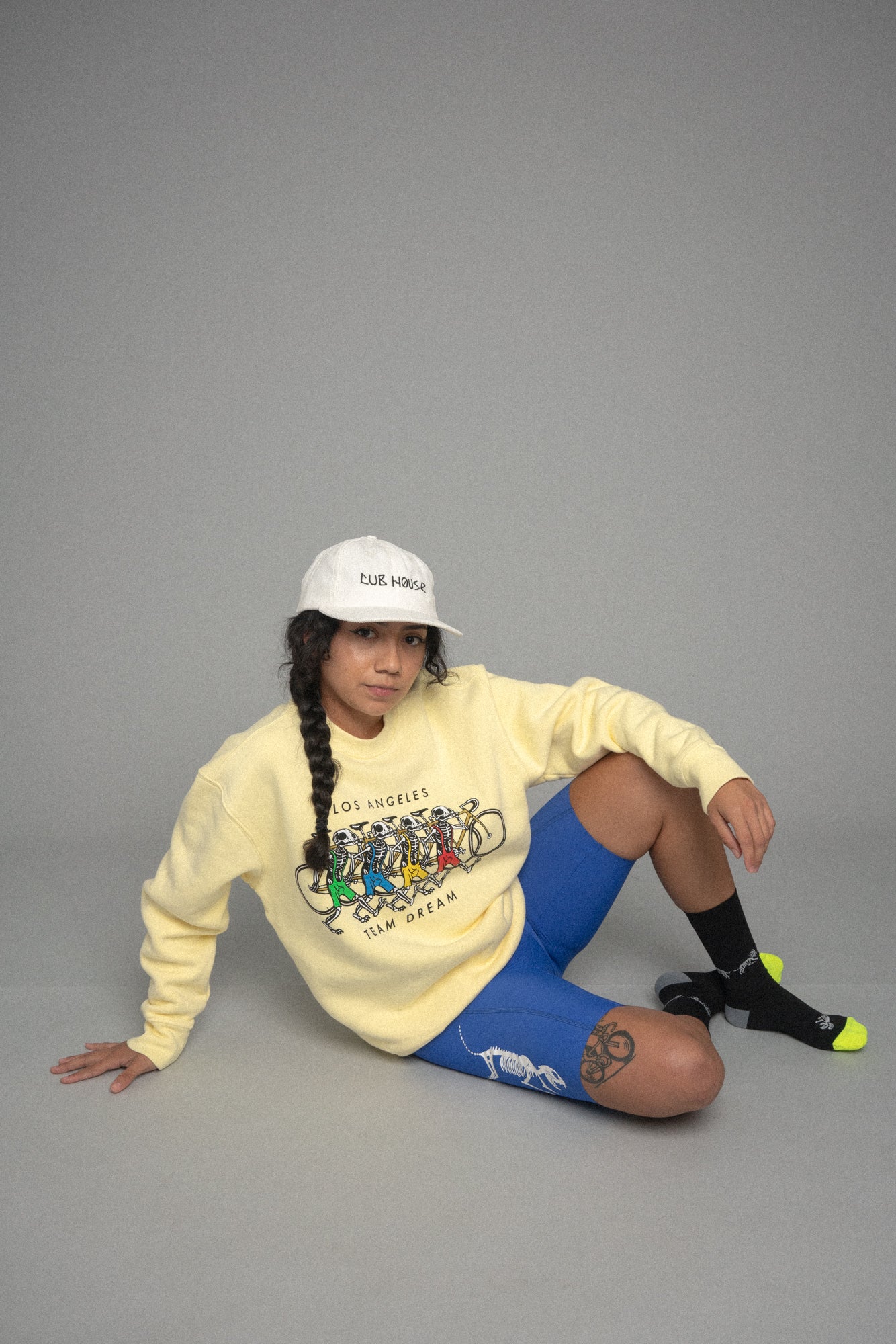 Dead Team LA Crewneck Yellow