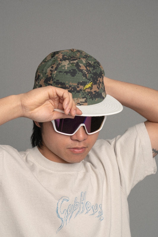 Chubby Ball Cap Digi Camo/White Bill