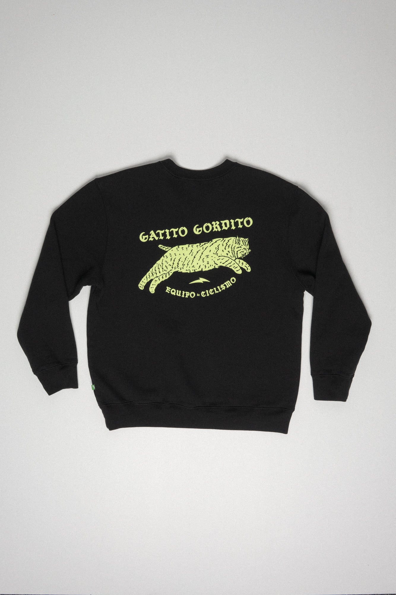 Gatito Gordito Crewneck Black