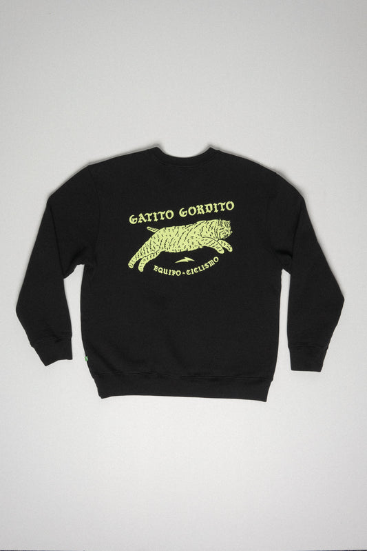 Gatito Gordito Crewneck Black