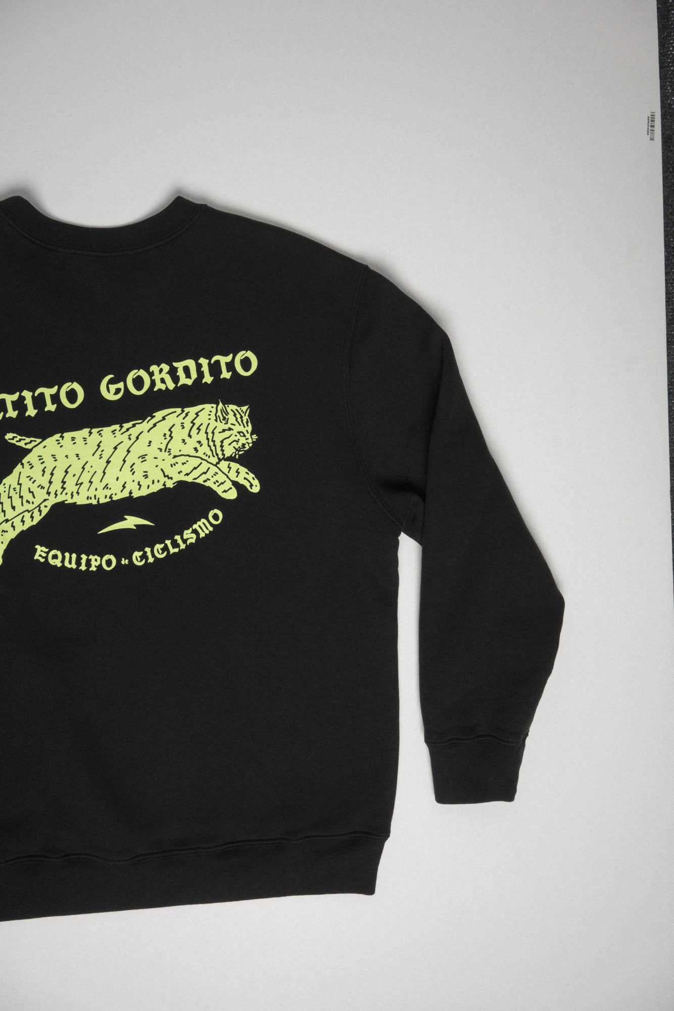 Gatito Gordito Crewneck Black