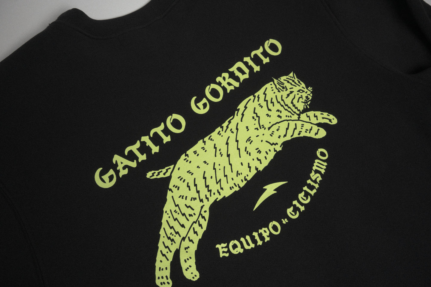 Gatito Gordito Crewneck Black