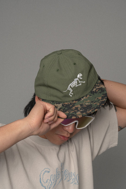 Boney Packable Cap Army Green/Digi Camo