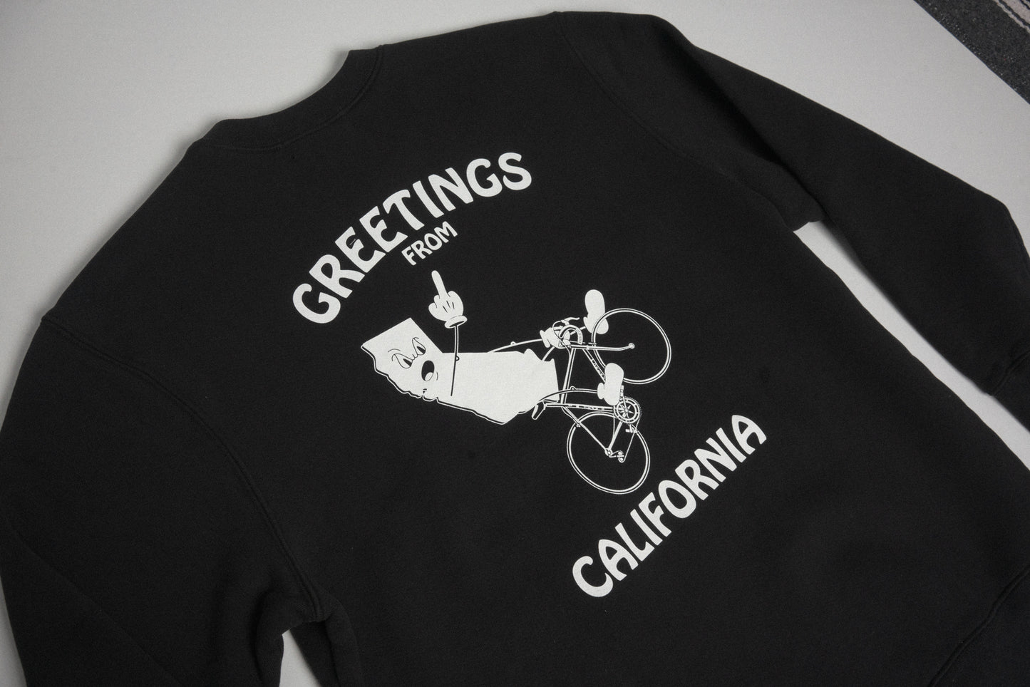 Greetings from California LS Tee Black