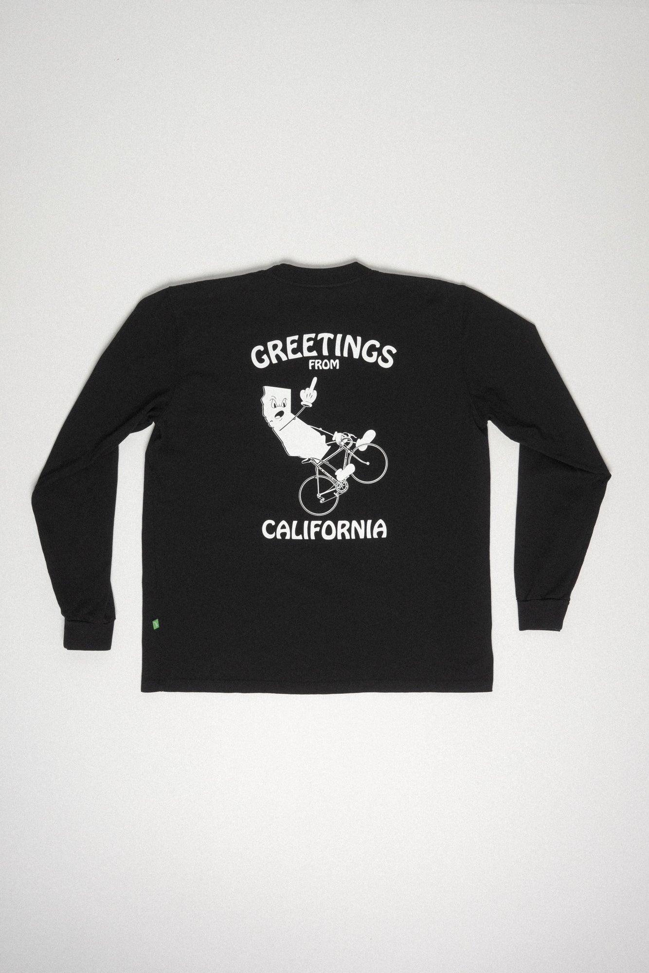 Greetings from California LS Tee Black
