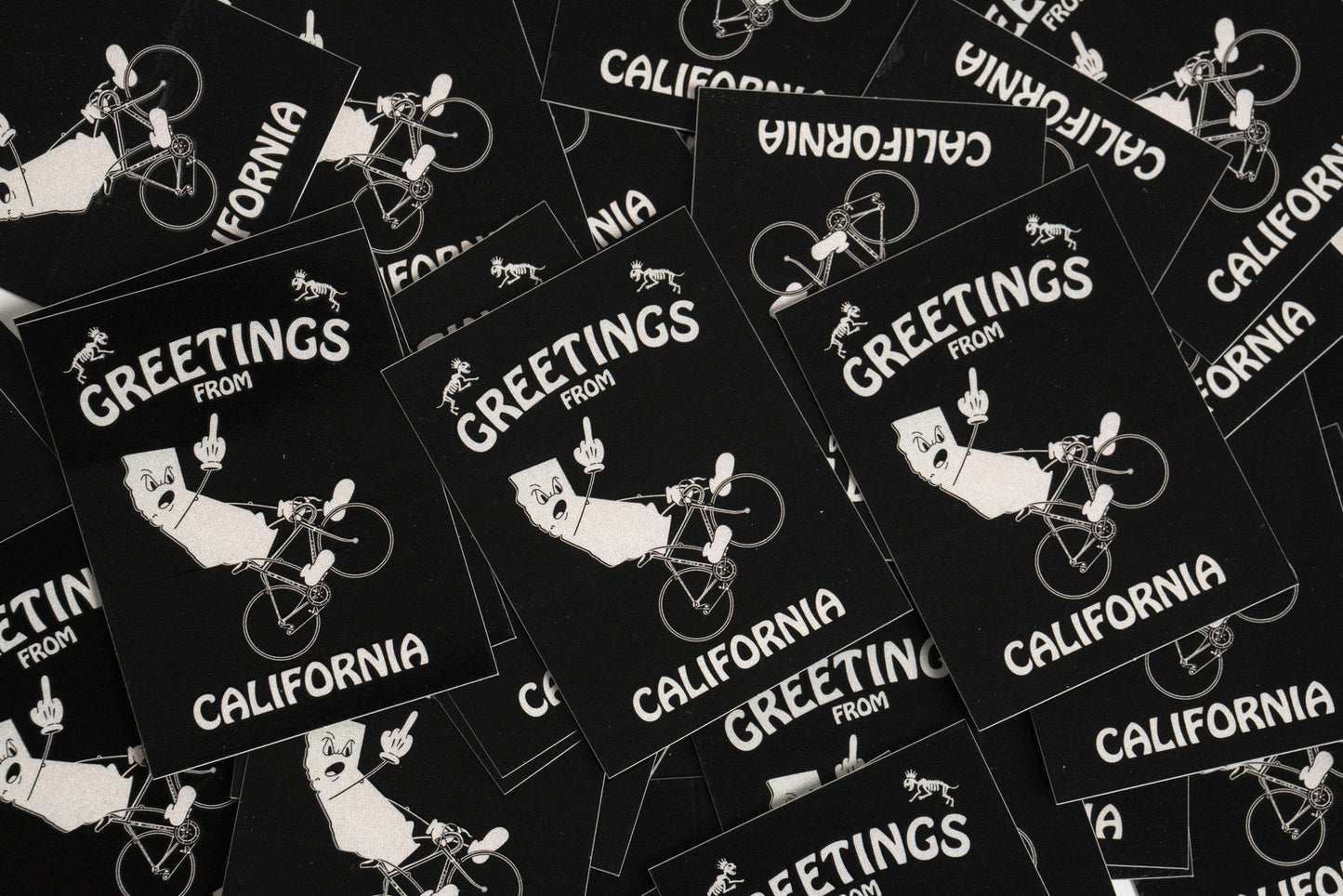 Greetings From California Sticker