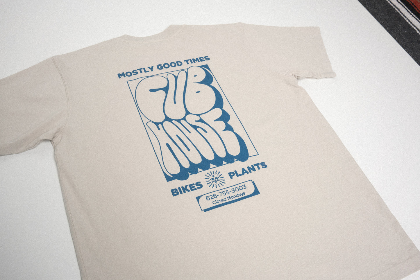 Mostly Good Times Tee Grey