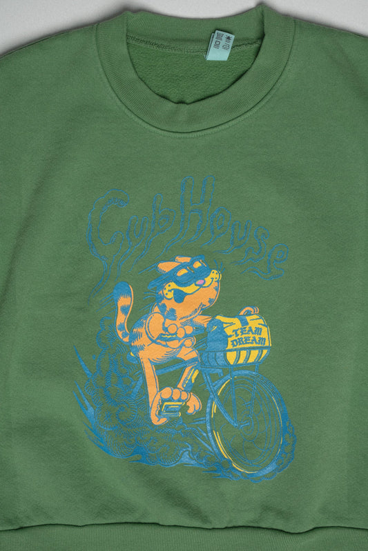 Lil Cubs Thicc and Dirty Crewneck Green
