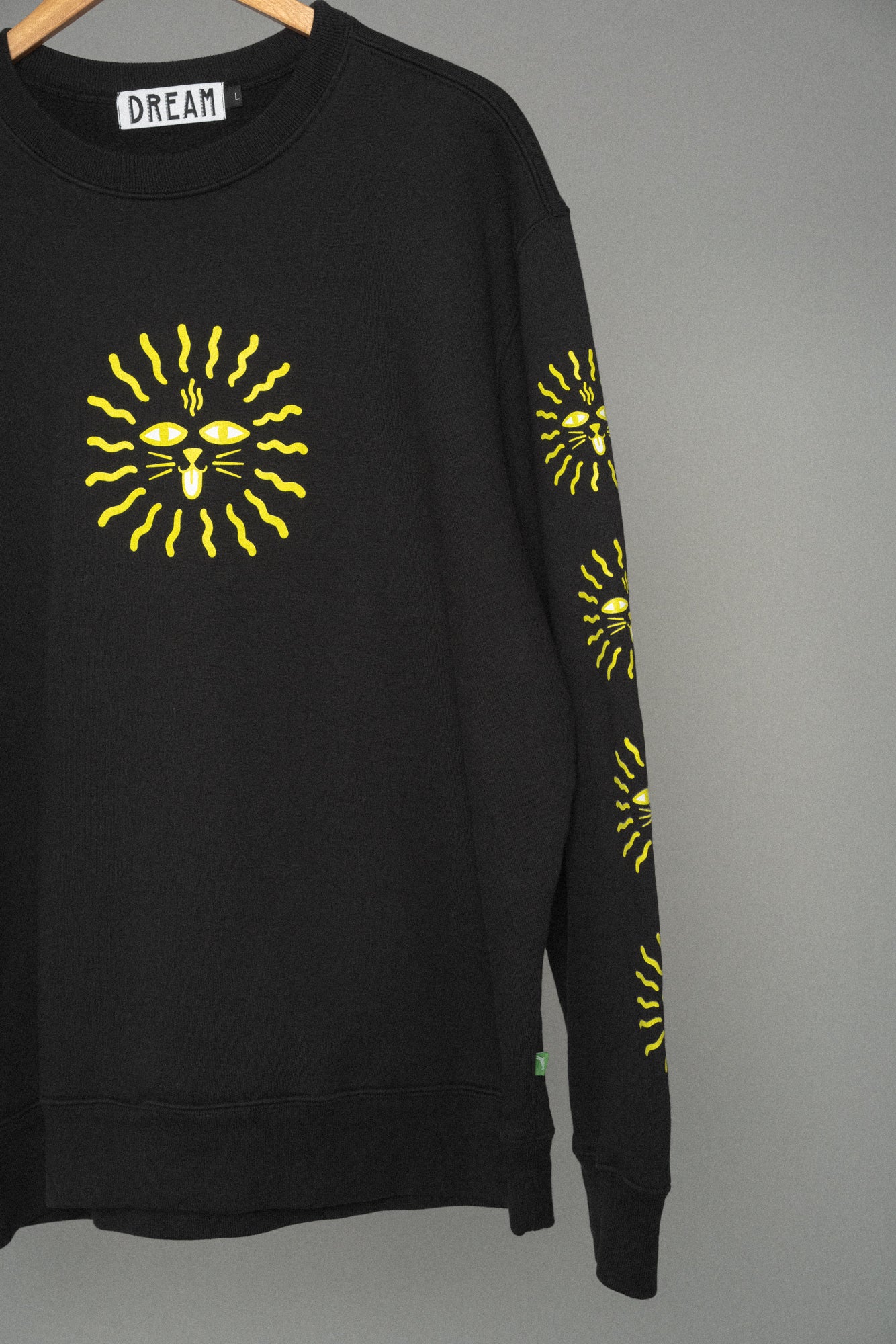 Mostly Good Times Crewneck Black