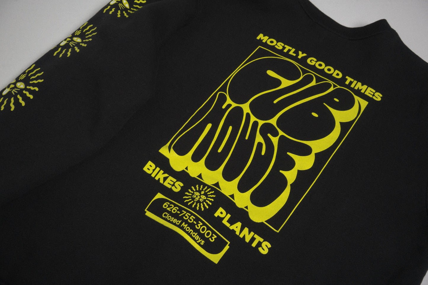 Mostly Good Times Crewneck Black