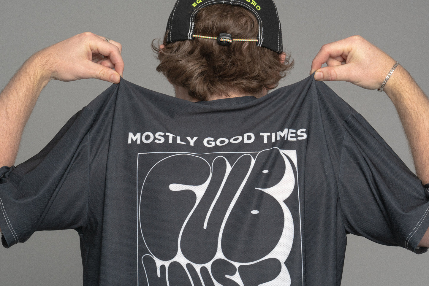 Mostly Good Times Tech Tee Black