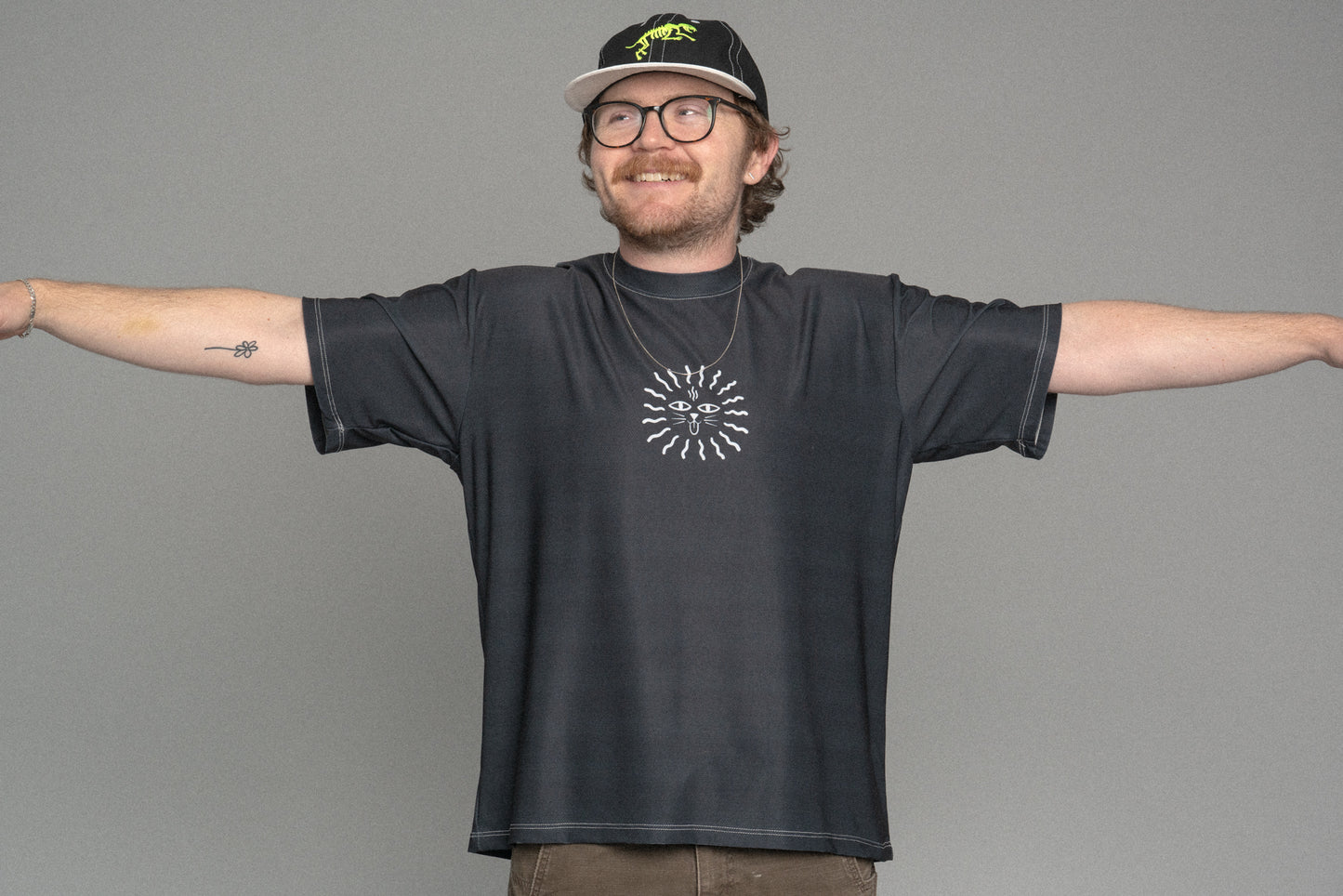 Mostly Good Times Tech Tee Black