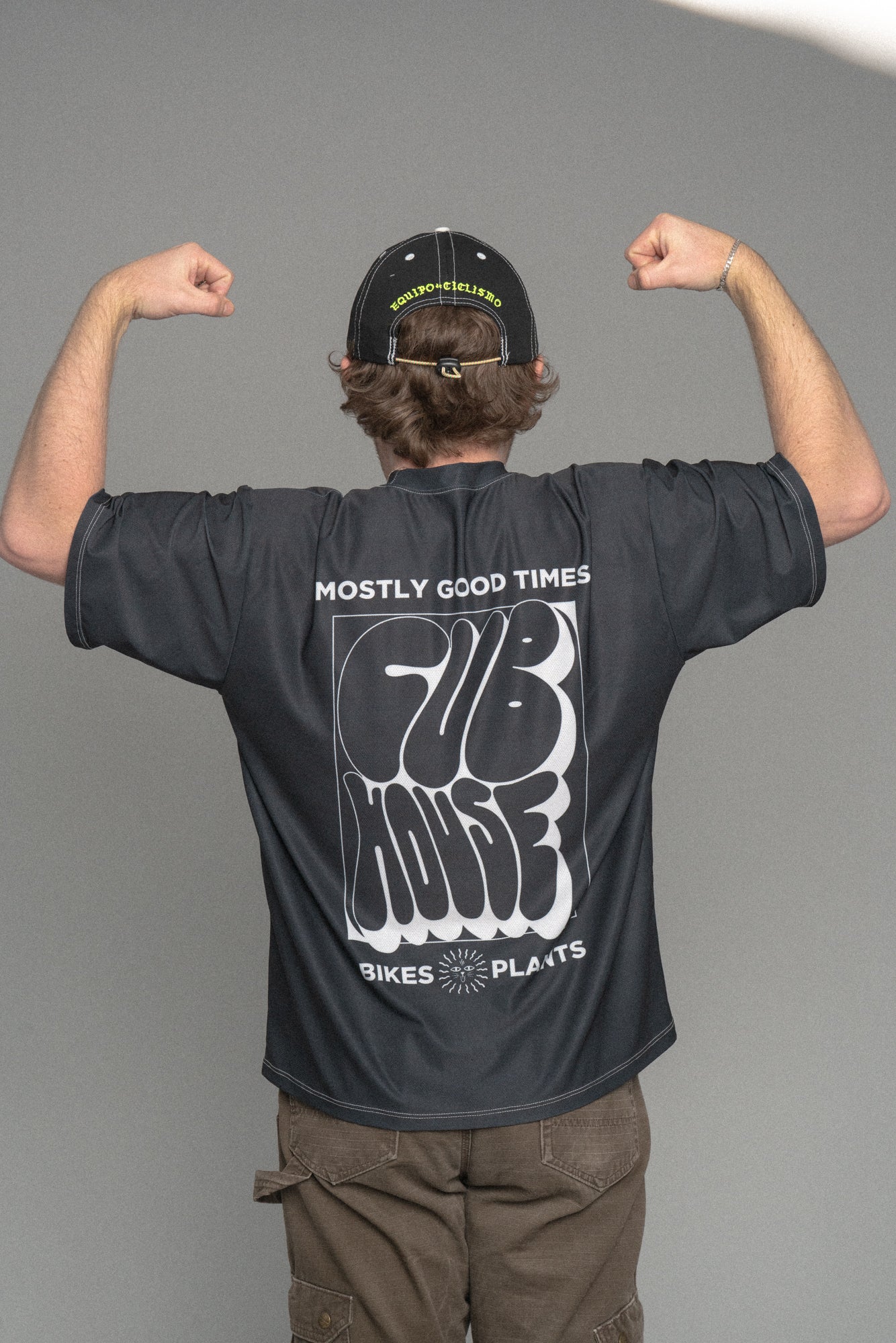 Mostly Good Times Tech Tee Black