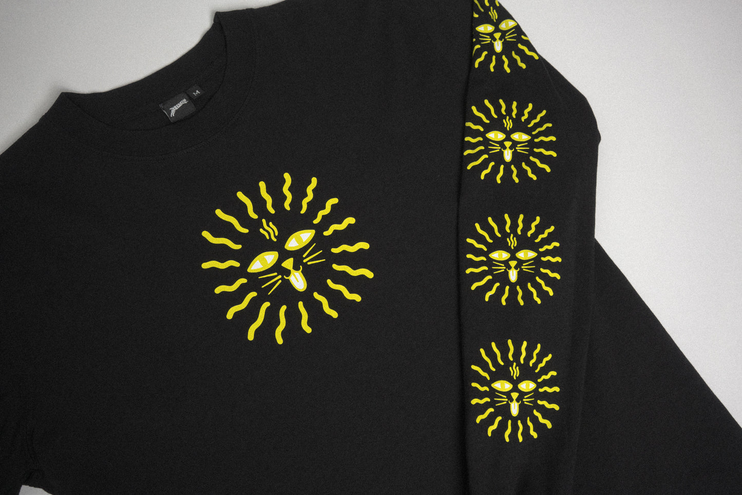 Mostly Good Times LS Tee Black