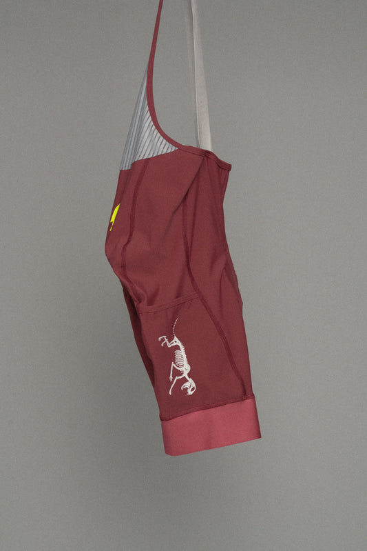 Men's über Pro Boney CARGO Bib Pinot Noir