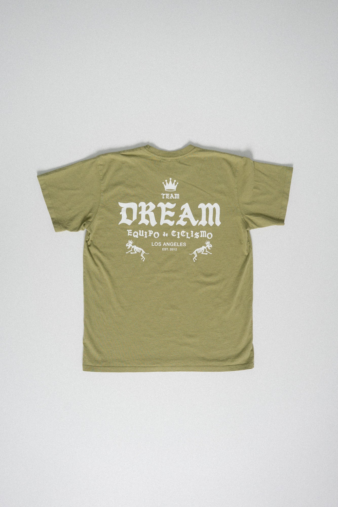 Classic Fit Crown Script Tee Green