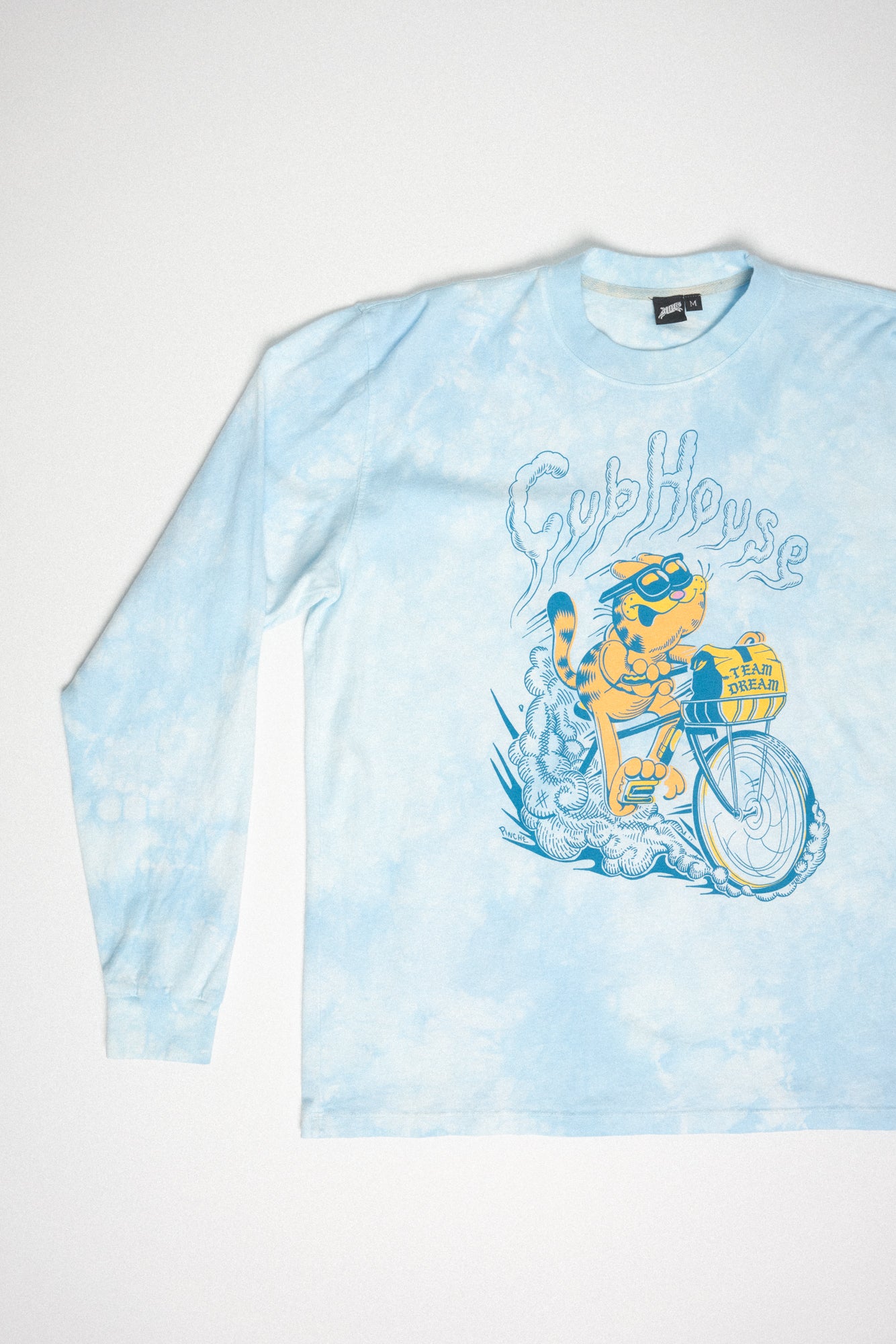 Thicc and Dirty LS Tee Tie Dye