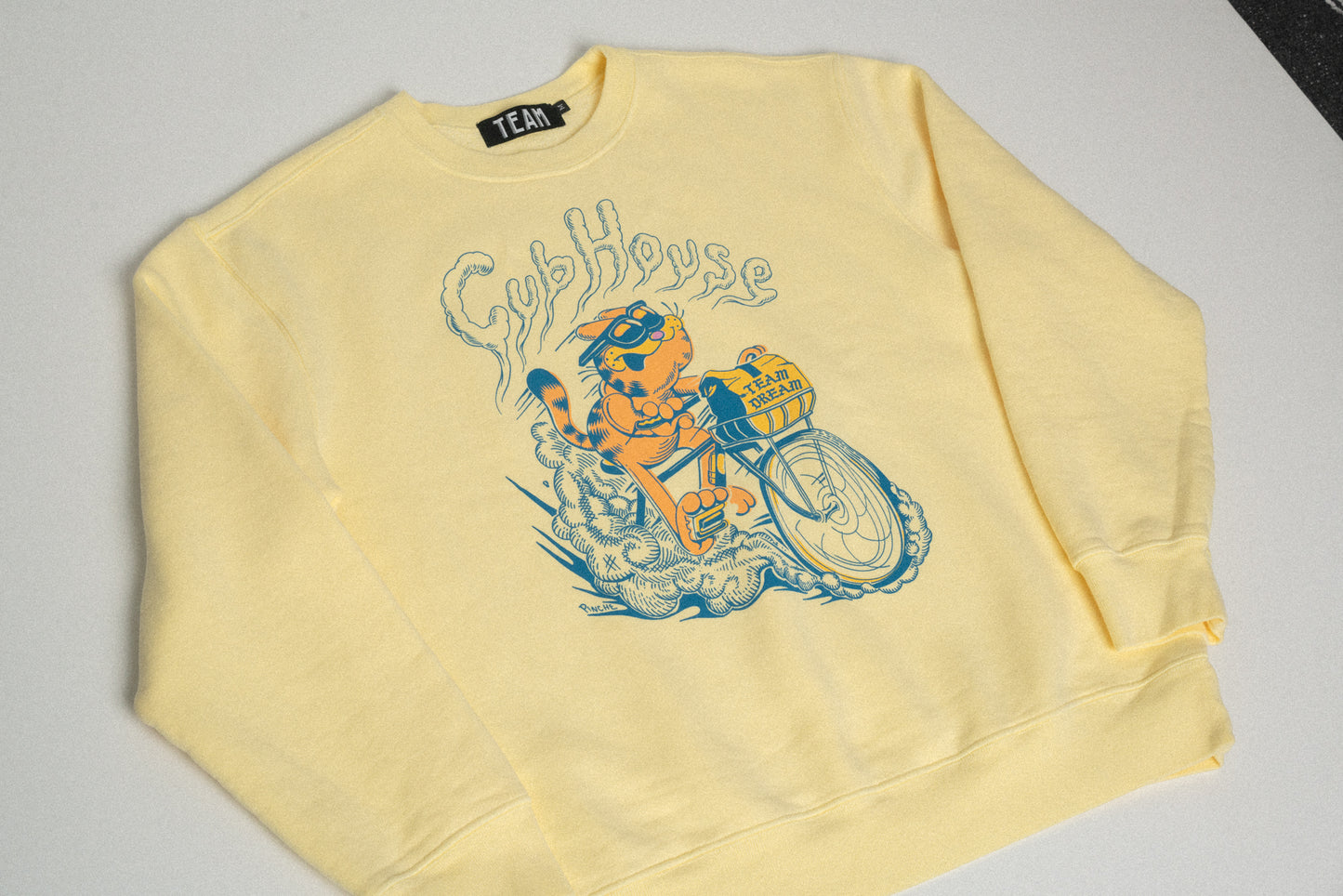Thicc and Dirty Crewneck Yellow