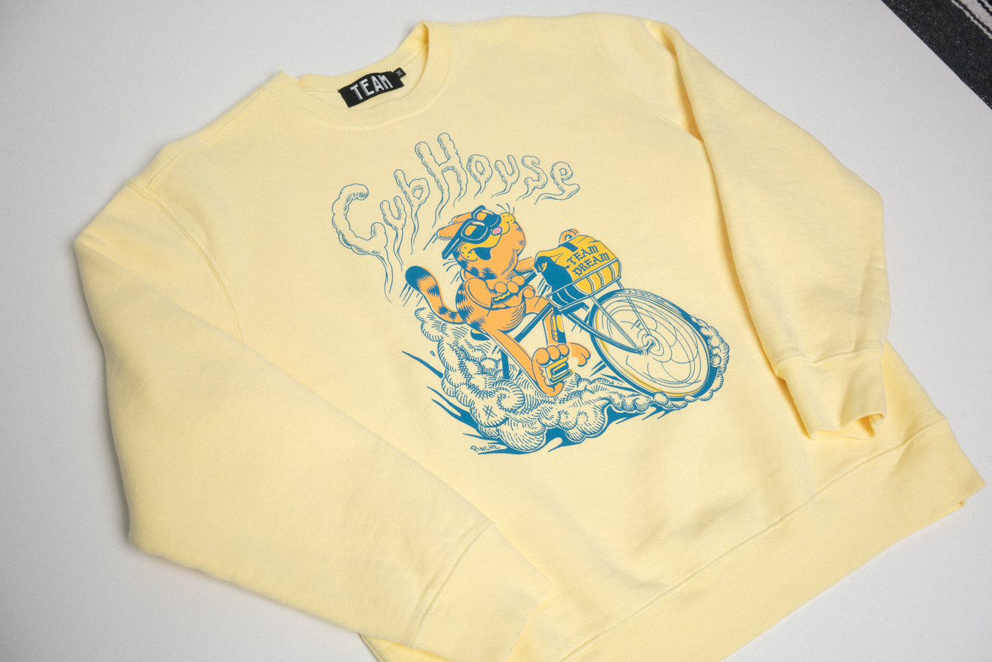 Thicc and Dirty Crewneck Yellow