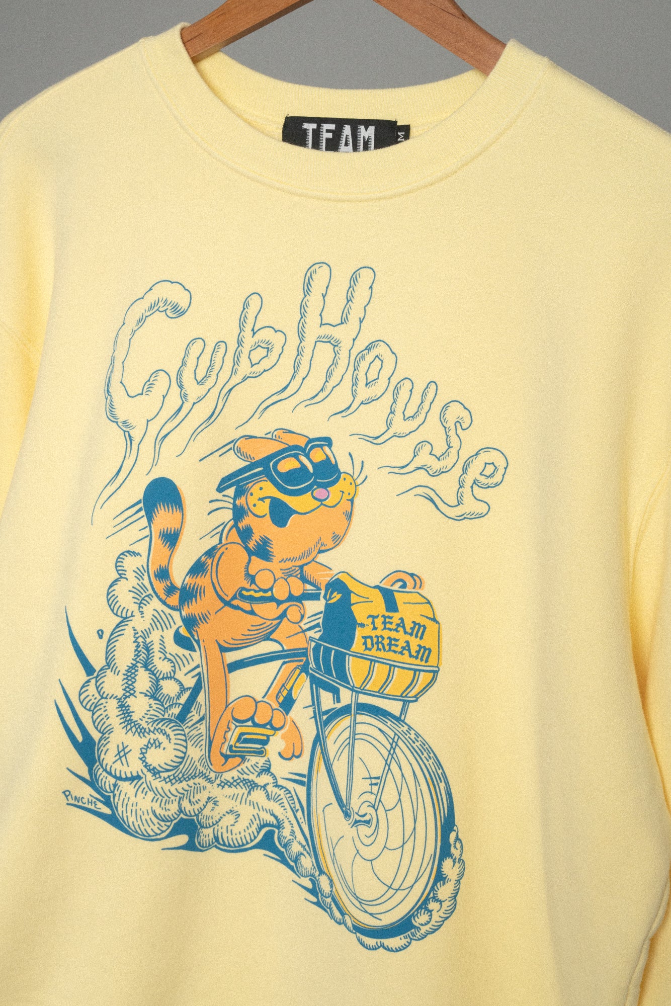 Thicc and Dirty Crewneck Yellow