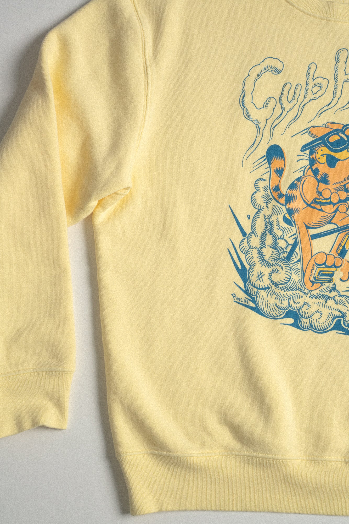 Thicc and Dirty Crewneck Yellow