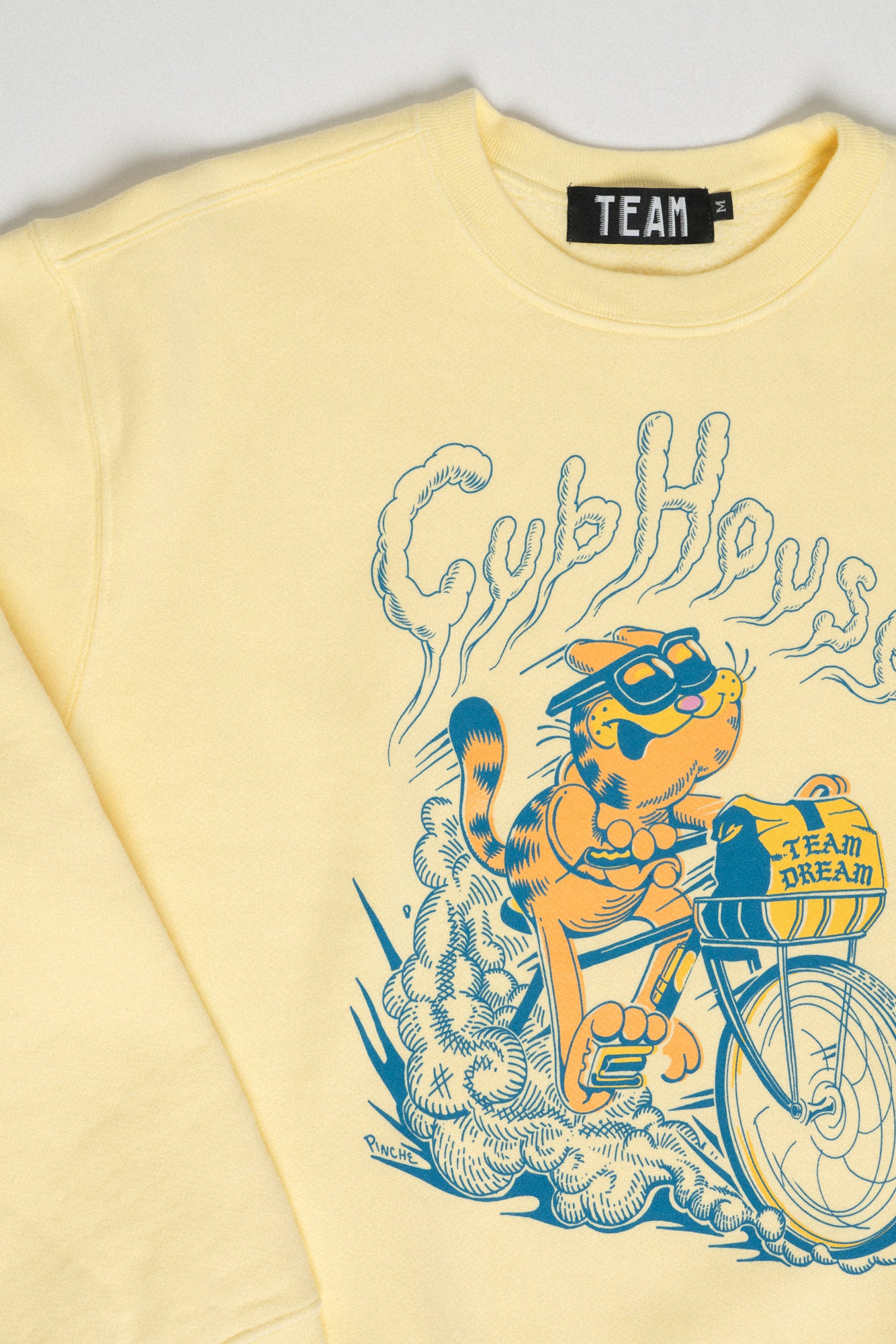 Thicc and Dirty Crewneck Yellow